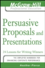 Image for Persuasive Proposals and Presentations