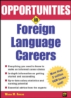 Image for Opportunities in foreign language careers.