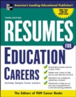 Image for Resumes for education careers: includes sample cover letters