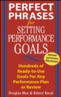 Image for Perfect phrases for setting performance goals