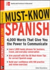 Image for Must-know Spanish  : 4,000 words that give you the power to communicate