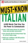 Image for Must-know Italian  : 4,000 words that give you the power to communicate