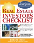 Image for Real Estate Investor&#39;s Checklist