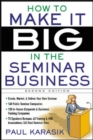 Image for How to make it big in the seminar business