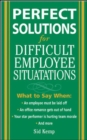 Image for Perfect solutions for difficult employee situations