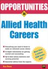 Image for Opportunities in allied health careers