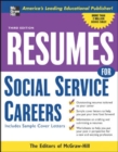 Image for Resumes for Social Service Careers