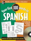 Image for Your First 100 Words Spanish w/Audio CD