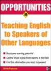 Image for Opportunities in Teaching English to Speakers of Other Languages