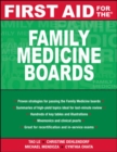 Image for First Aid for the Family Medicine Boards