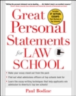 Image for Great personal statements for law school