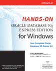 Image for Hands-on Oracle database 10g express edition for Windows