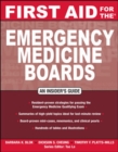 Image for First Aid for the Emergency Medicine Boards