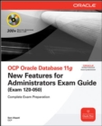 Image for OCP Oracle Database 11g  : new features for administrators exam guide