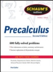 Image for Schaum&#39;s outline of precalculus.