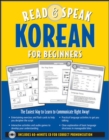 Image for Read &amp; Speak Korean for Beginners (Book w/Audio CD)