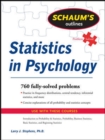 Image for Statistics in psychology
