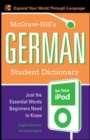 Image for McGraw-Hill&#39;s German Student Dictionary for Your iPod (MP3 CD-ROM + Guide)