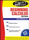 Image for Schaum&#39;s outline of beginning calculus