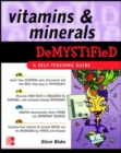 Image for Vitamins and minerals demystified