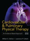 Image for Cardiovascular and pulmonary physical therapy: an evidence-based approach