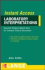 Image for Lange Instant Access Laboratory Interpretations