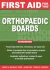 Image for First aid for the orthopaedic boards