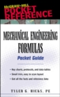 Image for Mechanical engineering formulas pocket book