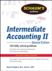 Image for Schaum&#39;s outline of intermediate accounting II