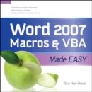Image for Word 2007 Macros &amp; VBA Made Easy