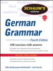 Image for Schaum&#39;s Outline of German Grammar, 4ed