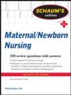 Image for Schaum&#39;s outline of maternal/newborn nursing