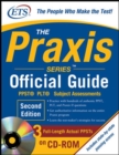 Image for The Praxis series official guide with CD-ROM  : PPST, PLT subject assessments