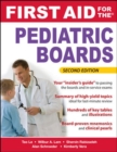 Image for First aid for the pediatric boards