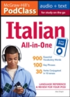 Image for McGraw-Hill&#39;s PodClass Italian All-in-One Study Guide (MP3 Disk)