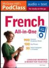 Image for French all-in-one  : language reference and review for your iPod