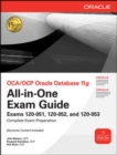 Image for OCA/OCP Oracle database 11g all-in-one exam guide  : exams 1Z0-051, 1Z0-052, 1Z0-053