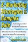 Image for Emarketing strategies for the complex sale