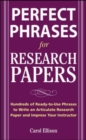 Image for McGraw-Hill&#39;s concise guide to writing research papers