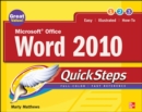 Image for Microsoft Office Word 2010 QuickSteps