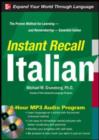 Image for Instant Recall Italian