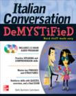 Image for Italian conversation demystified