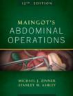 Image for Maingot&#39;s abdominal operations.