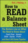 Image for How to Read a Balance Sheet: The Bottom Line on What You Need to Know about Cash Flow, Assets, Debt, Equity, Profit...and How It all Comes Together