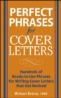 Image for Perfect phrases for cover letters