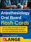 Image for Anesthesiology Oral Board Flash Cards