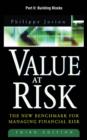 Image for Value at Risk, 3rd Ed., Part II: Building Blocks