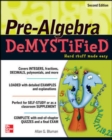 Image for Pre-algebra demystified