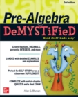Image for Pre-Algebra DeMYSTiFieD, Second Edition