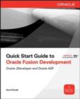 Image for Quick start guide to Oracle Fusion development